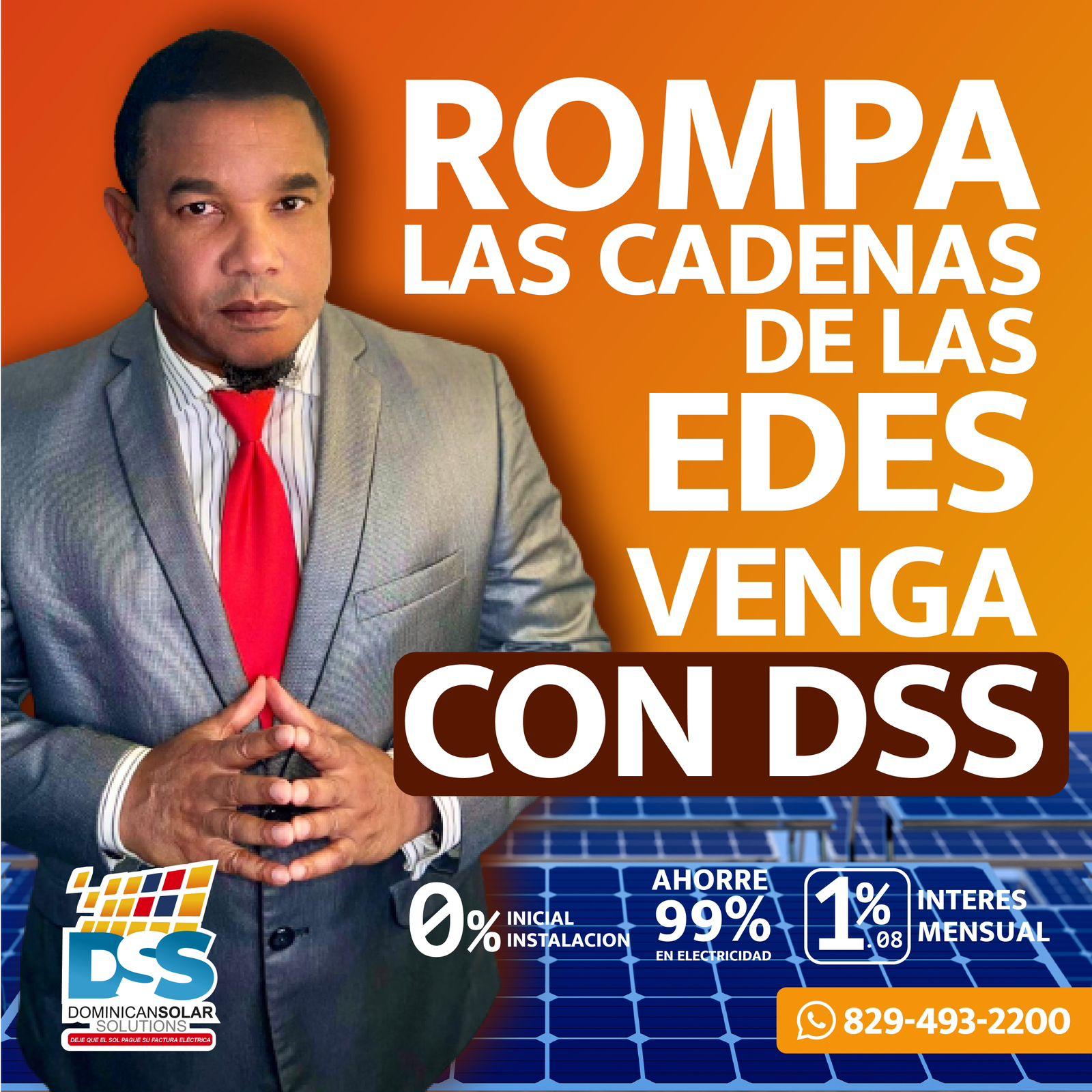 Sistema híbrido de autoconsumo DSS — Rompa las cadenas de las EDES